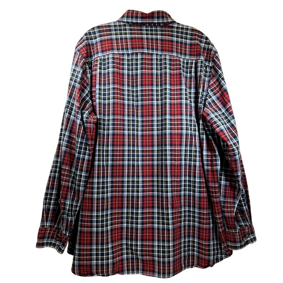 Carhartt Mens Shirt XL Plaid Flannel Button Down Long Sleeve Collar Relaxed Fit - Picture 2 of 9